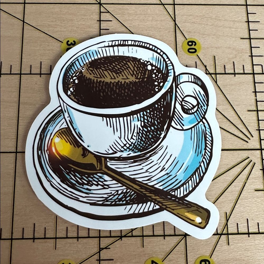 💜13/$13 +Bundle Sticker Sale| Coffee Latte espresso Starbucks Waterproof Sticker